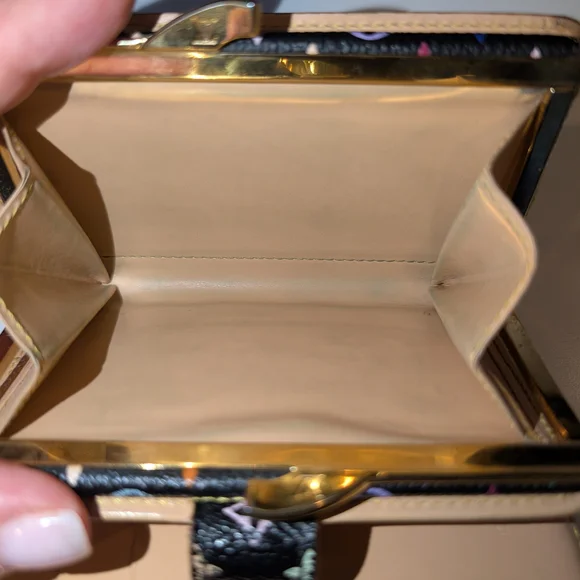 Vintage Louis Vuitton Murakami Porte-Monnaie Kisslock Wallet - Picture 10 of 12